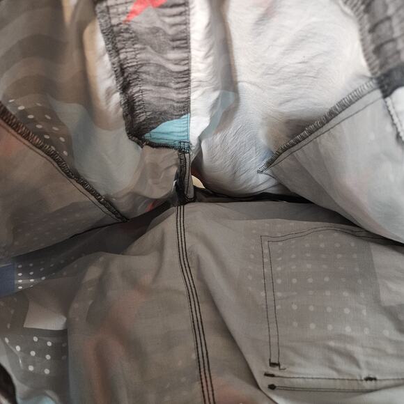 Hooey Board Shorts Mens XL Pool Beach Outdoor Casual Geometric Stretch - Picture 5 of 6